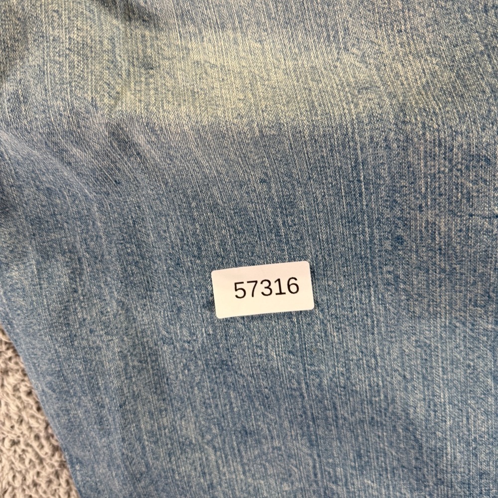 Vintage Conic Shorts Men's 36 Blue Cotton Denim Bermuda Baggy Faded Streetwear - Picture 12 of 12